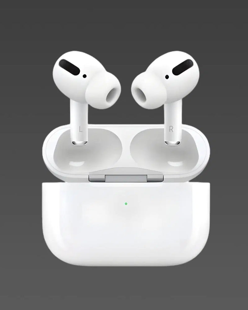 Air-pods Pro with Wireless Charging Case with Sensor Enabled Bluetooth Headset (White, True Wireless)